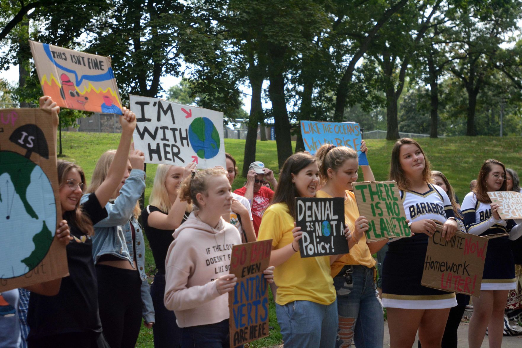 BHS strikes for climate change